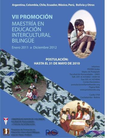 Convocatoria Maestria en EIB